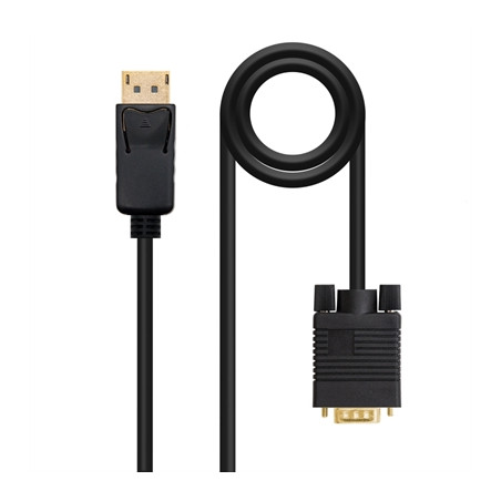 Cable conversor displayport a vga nanocable