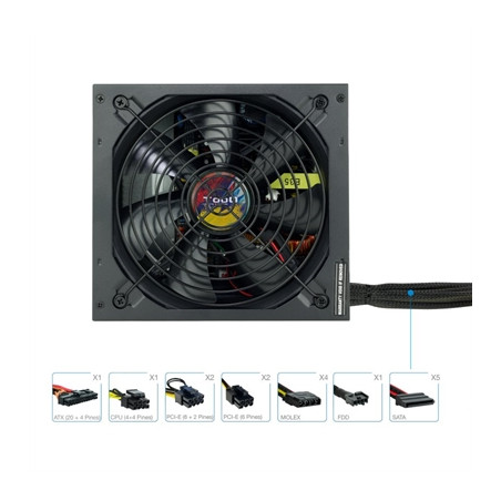 Fuente alimentacion tooq tqapolo 750sp atx 750w