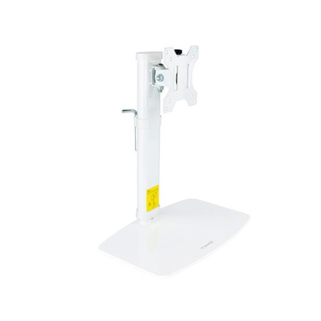 Soporte mesa tv tooq 17 27 pulgadas blanco