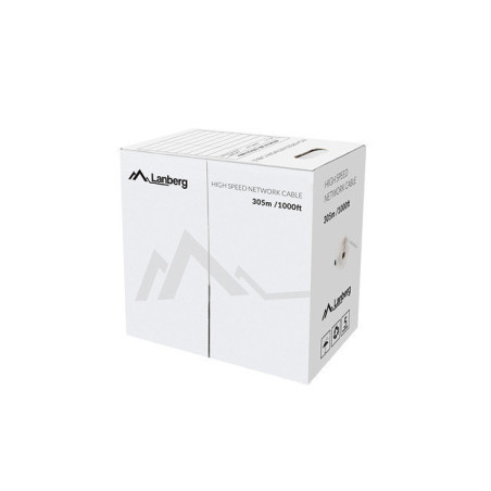 Bobina cat6 lanberg utp 305m rj45