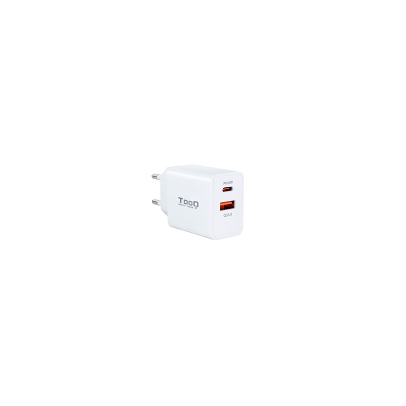Cargador pared usb tooq tqwc 2sc04wt usb