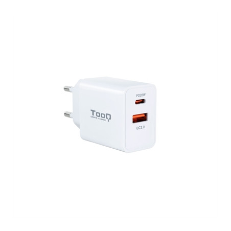 Cargador pared usb tooq tqwc 2sc04wt usb