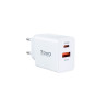 Cargador pared usb tooq tqwc 2sc04wt usb