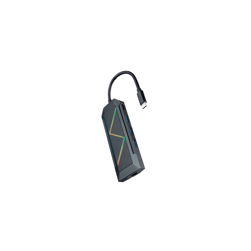 Hub nanocable 8 en 1 usb