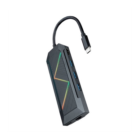 Hub nanocable 8 en 1 usb