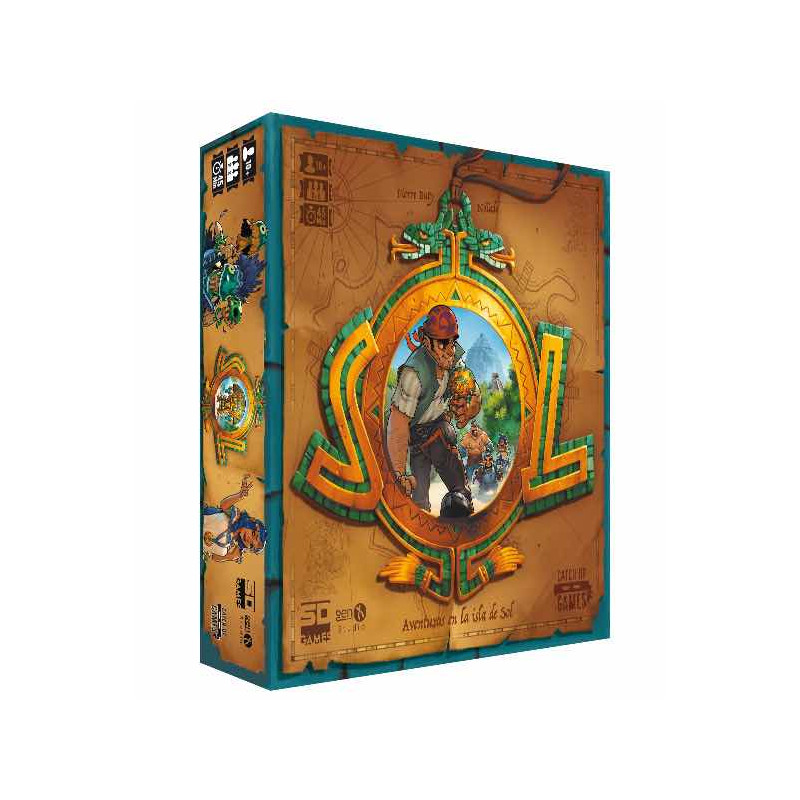 Juego mesa sol aventuras en la