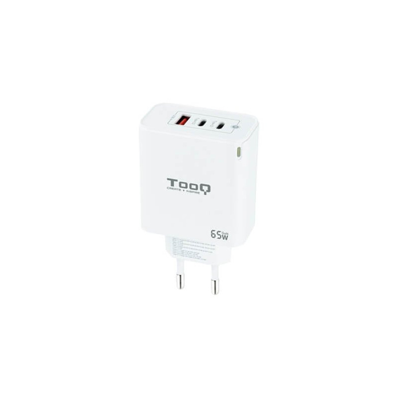 Cargador pared tooq triple 2xusb c 