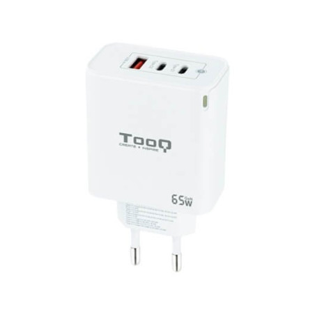 Cargador pared tooq triple 2xusb c 