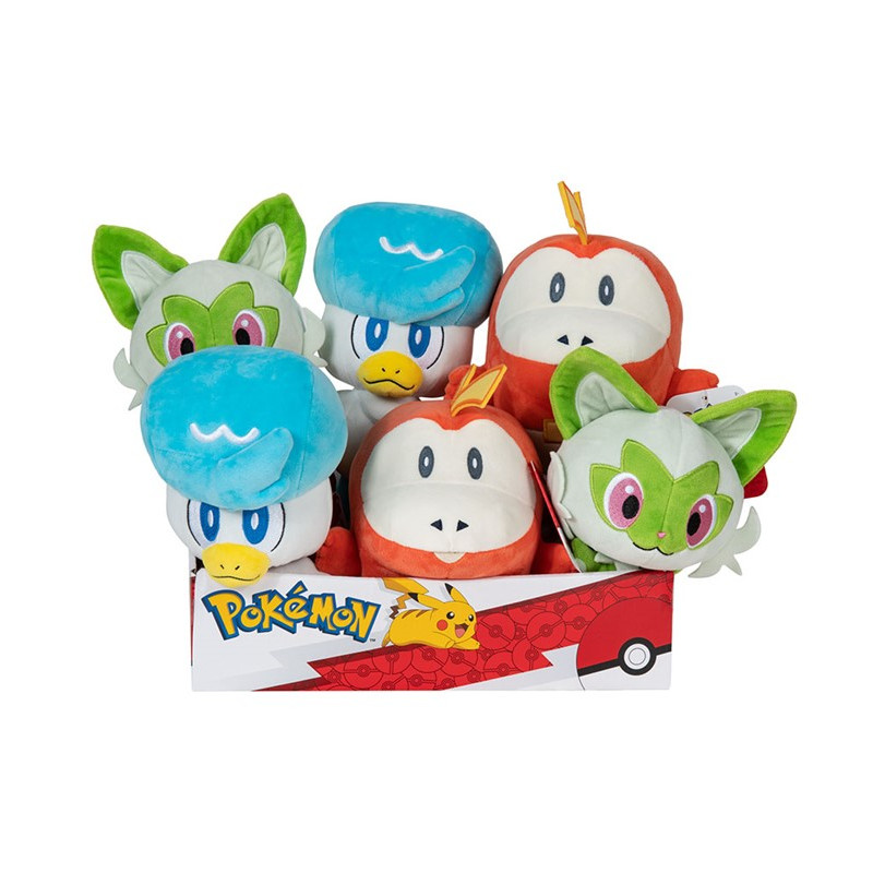 Peluche jazwares pokemon generacion ix 21cm