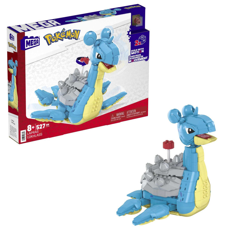 Figura mattel mega construx pokemon lapras