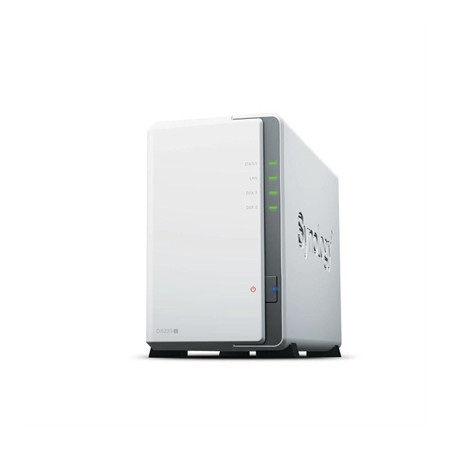 Servidor nas synology disk station ds223j