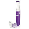 Depiladora perfiladora philips essential morado lavable