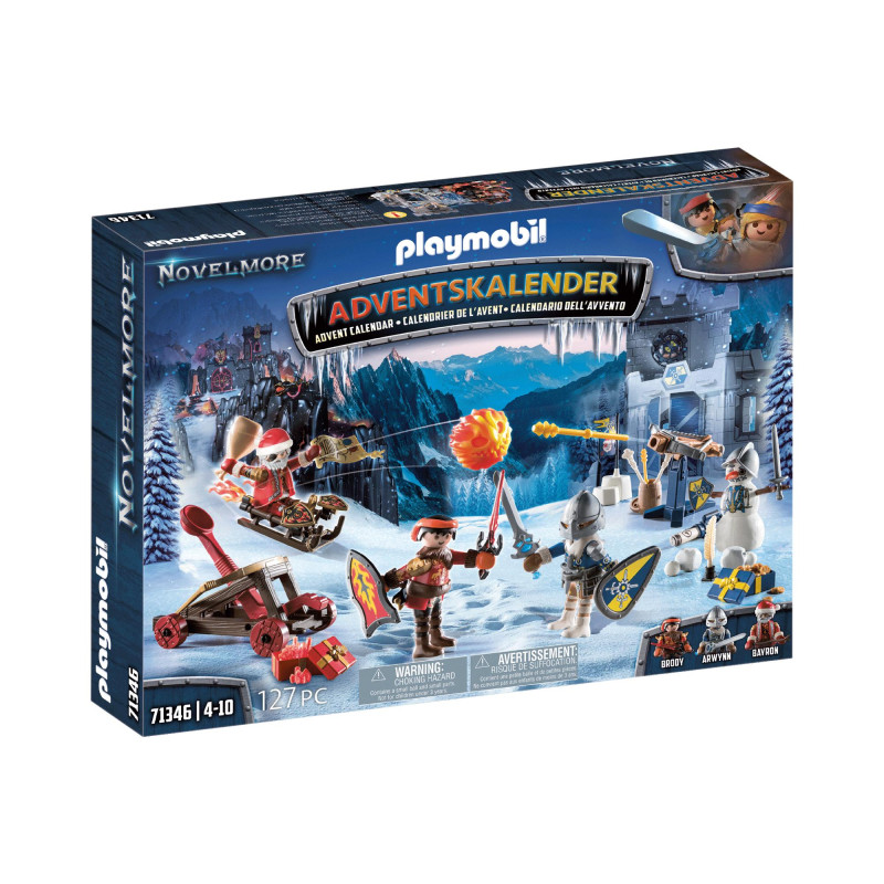 Calendario adviento playmobil novelmore batalla