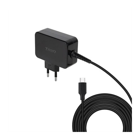 Cargador portatil tooq gan usb c pd