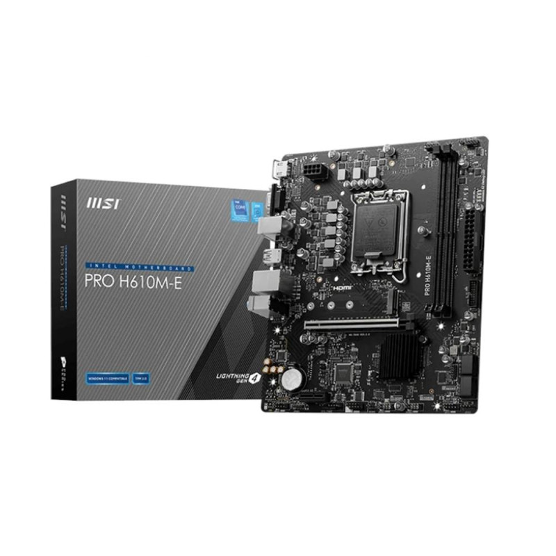 Placa base msi pro h610m e 1700