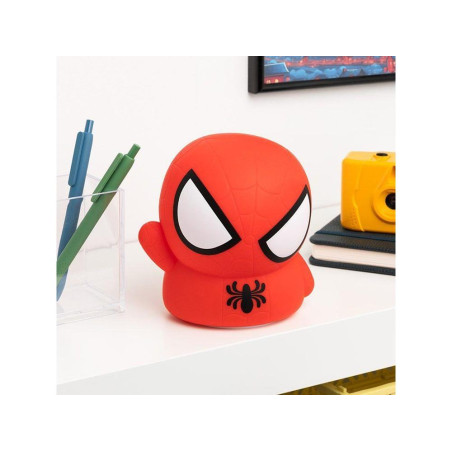 Lampara silicona 3d paladone marvel spiderman