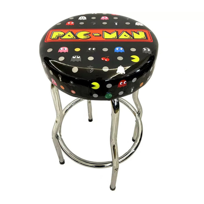 Taburete retro arcade 1up pac man