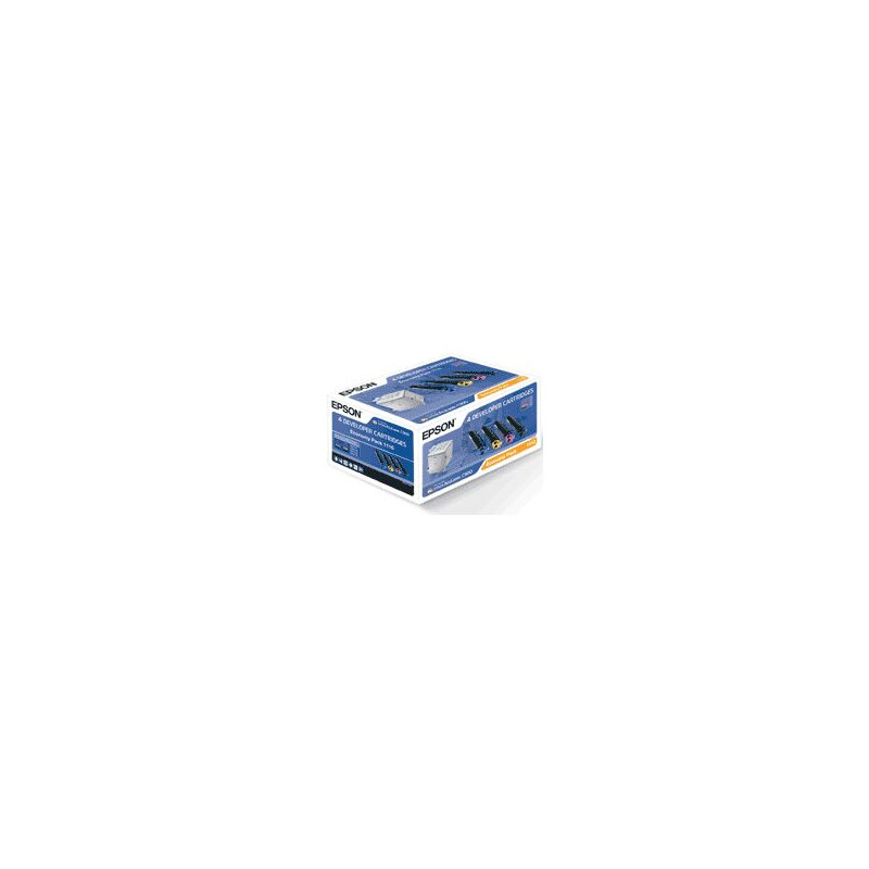 Pack toner epson aculaser c 900 4