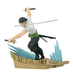Figura banpresto one piece senkozekkei roronoa