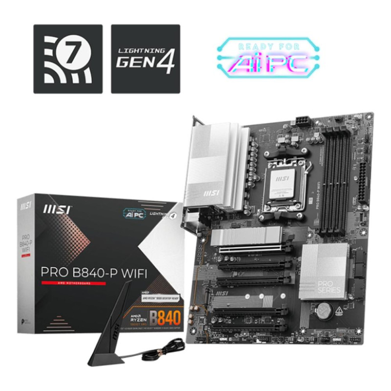 Placa base msi pro b840 p am5
