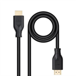 Cable hdmi v2 nanocable 1m negro