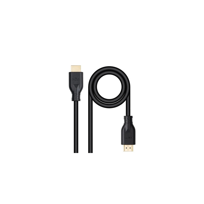 Cable hdmi v2 nanocable 1m negro